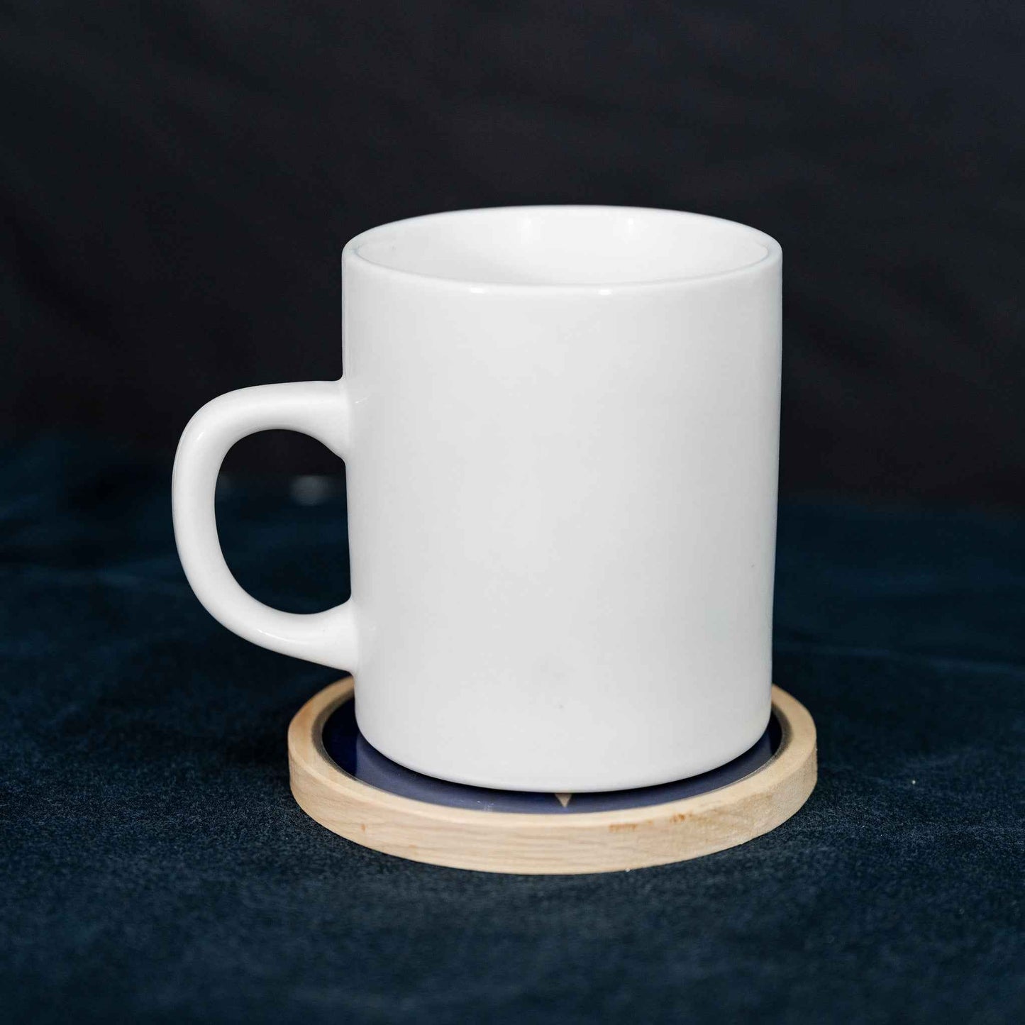 Carved Wood and Resin Final Fantasy Coasters with Stand