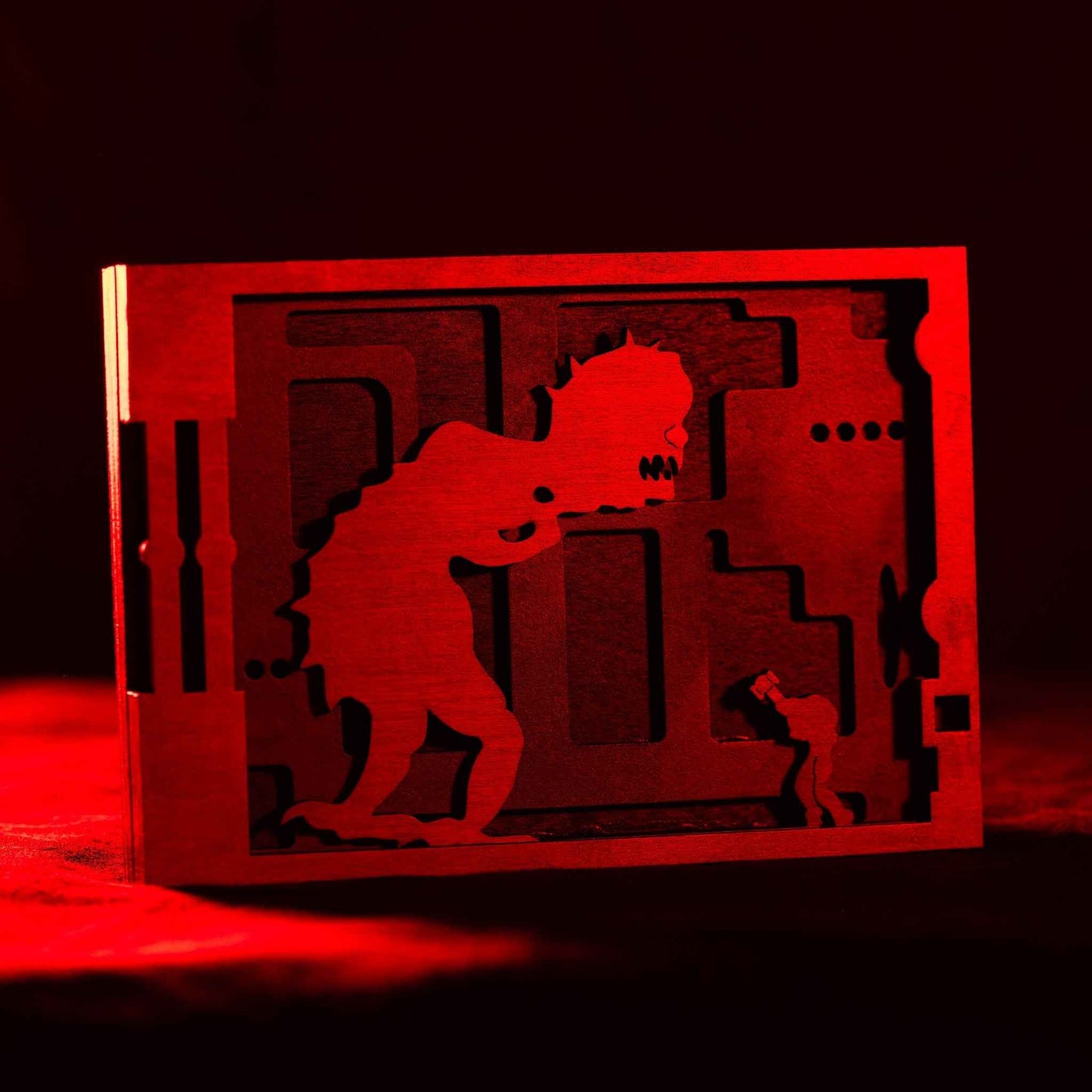 Mother Brain Wooden Shadowbox