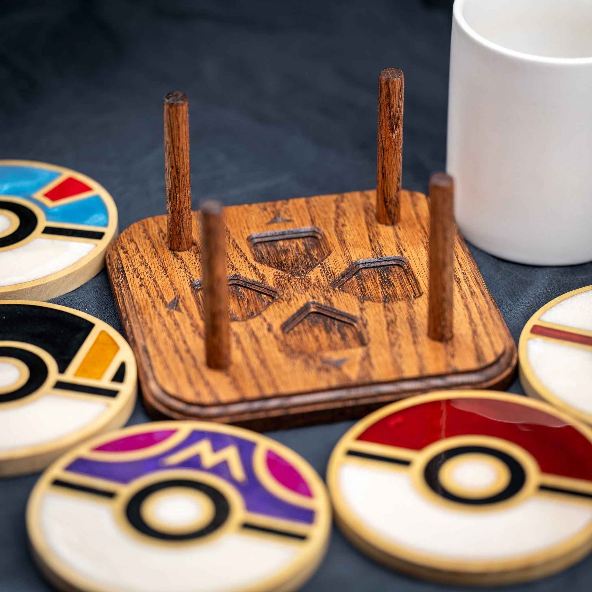 pokemon card coasters Custom Pokmon Card Resin Coaster: Full Eeveelution Set
