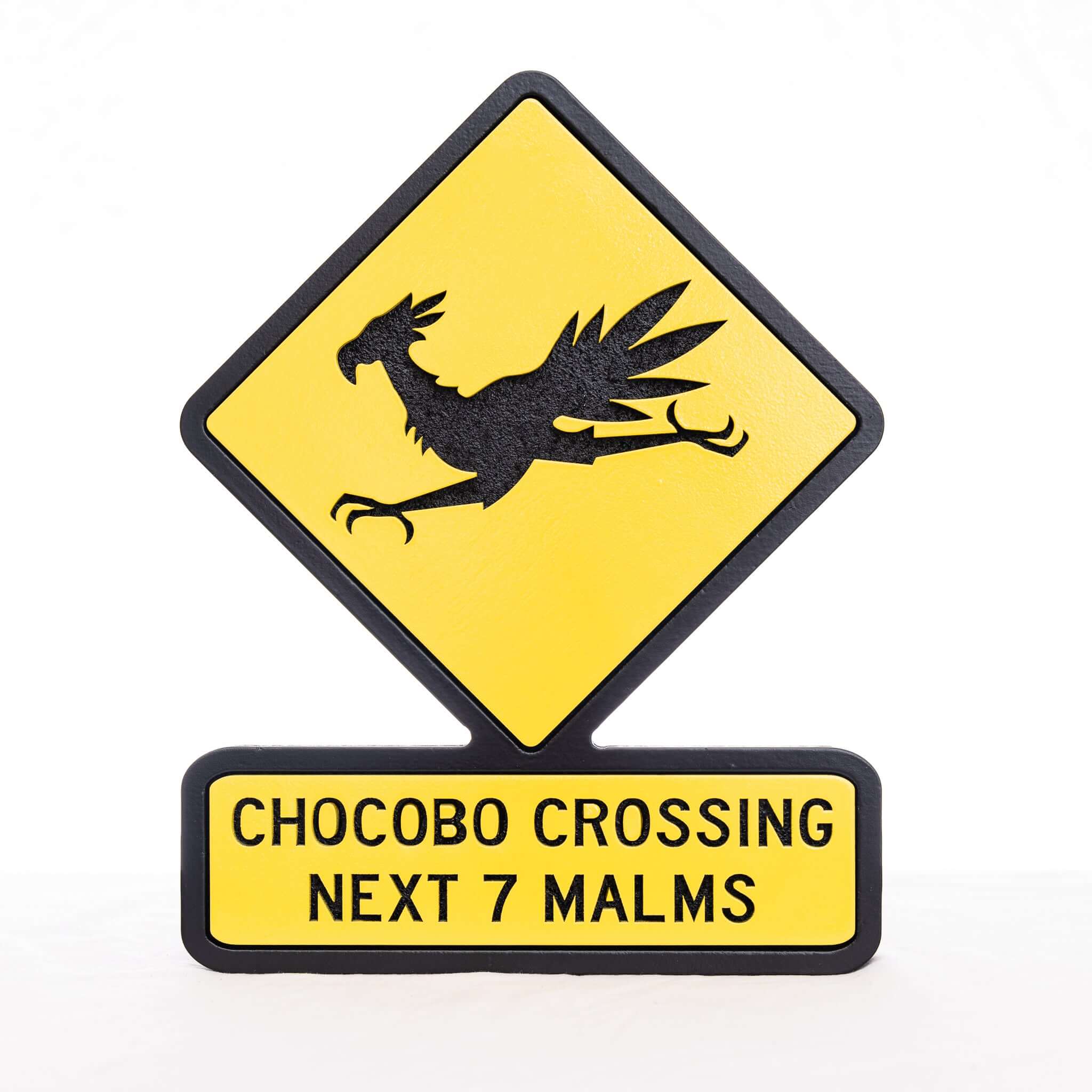 Final Fantasy Chocobo Sign | Handmade by Min Turn Makers