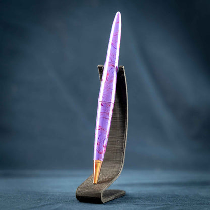 Purple, Copper, and Bronze Resin Desk Pen: Purple Haze