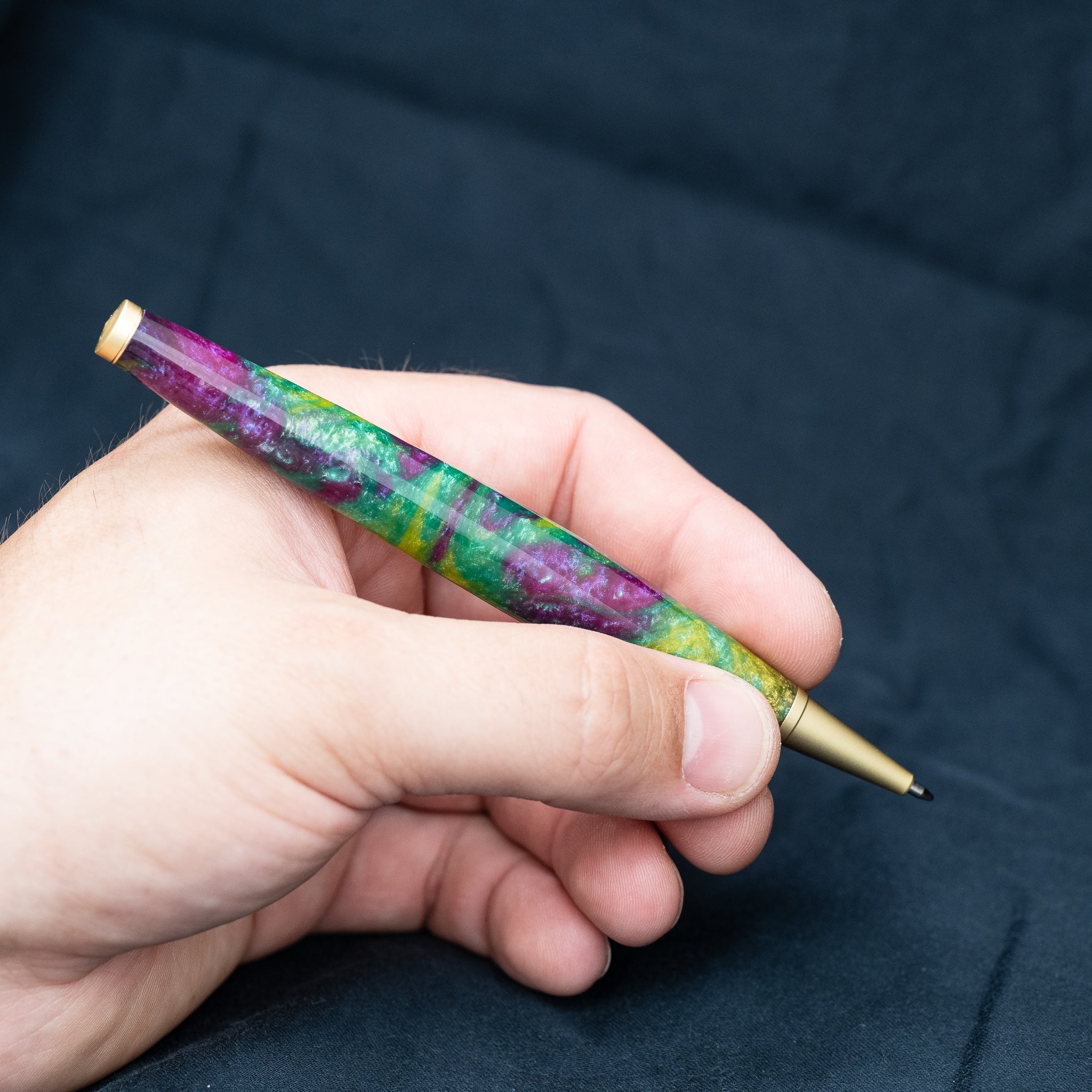 Ballpoint deals Pen-Green, Yellow & Purple 2